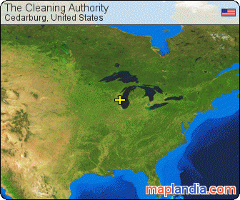 The Cleaning Authority satellite map