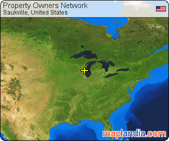Property Owners Network satellite map