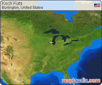 Koch Kuts satellite map