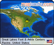 Great Lakes Foot & Ankle Centers satellite map