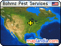 Bohmz Pest Services satellite map