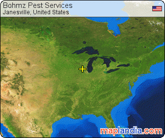 Bohmz Pest Services satellite map