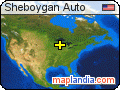 Sheboygan Auto satellite map