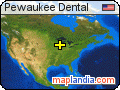 Pewaukee Dental satellite map