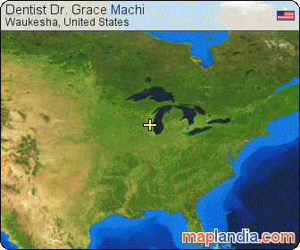 Dentist Dr. Grace Machi satellite map
