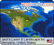 Jack's Lawn & Landscape Inc satellite map