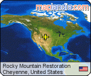 Rocky Mountain Restoration satellite map