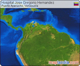 Hospital José Gregorio Hernández satellite map