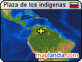 Plaza de los indígenas satellite map