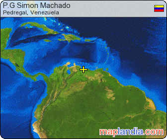 P.G Simón Machado satellite map