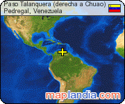 Paso Talanquera (derecha a Chuao) satellite map