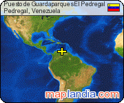 Puesto de Guardaparques El Pedregal satellite map