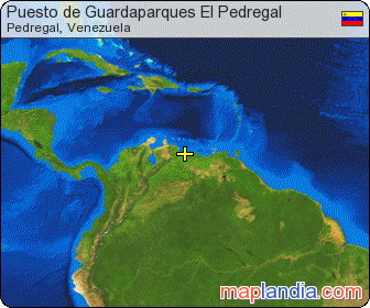Puesto de Guardaparques El Pedregal satellite map