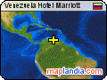 Venezuela Hotel Marriott satellite map