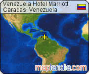 Venezuela Hotel Marriott satellite map