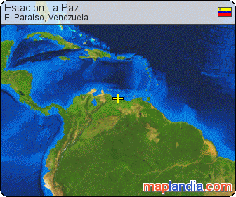 Estación La Paz satellite map