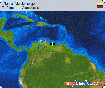 Plaza Madariaga satellite map