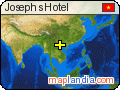 Josephs Hotel's map homepage