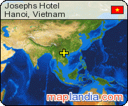 Josephs Hotel's map homepage