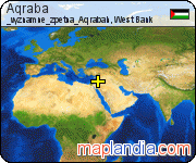 Aqraba satellite map