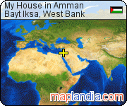 My House in Amman satellite map