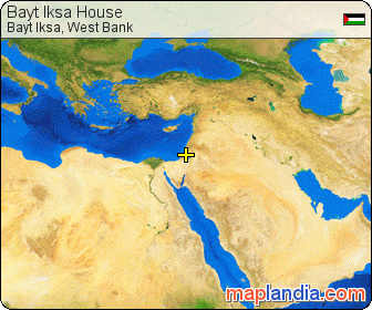 Bayt Iksa House satellite map