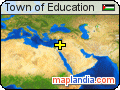 Town of Education satellite map