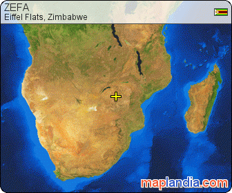 ZEFA's map homepage