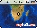 St. Anne's Hospital satellite map