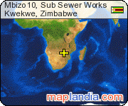 Mbizo 10, Sub Sewer Works satellite map